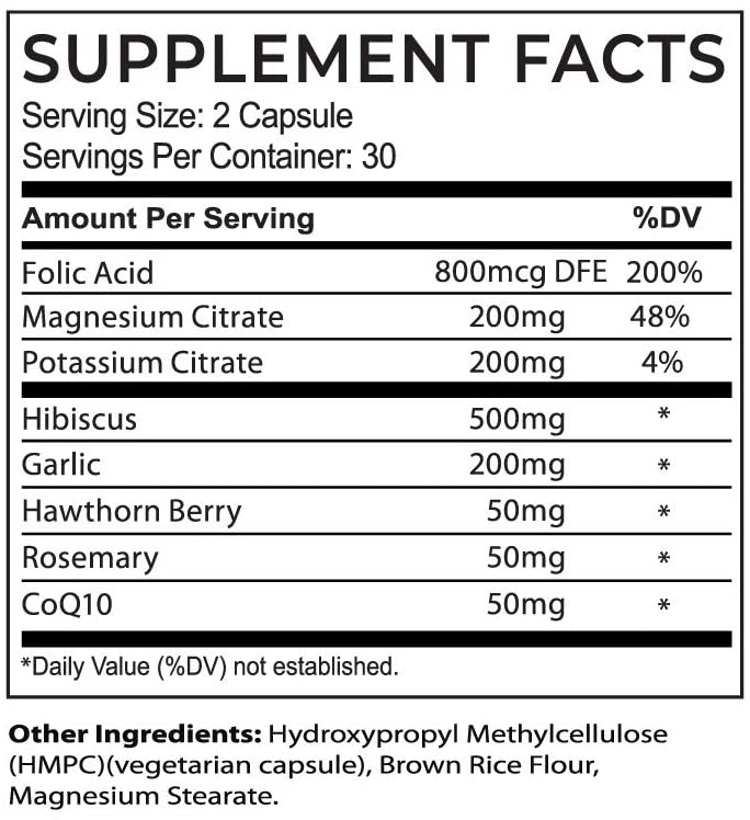 Circula BP Ingredients Circula BP Ingredients