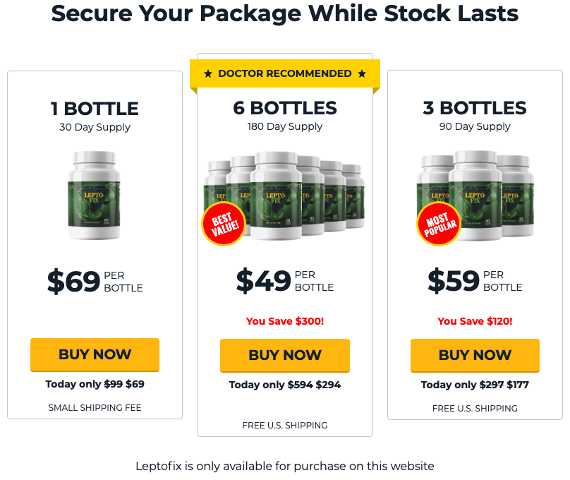LeptoFix Price LeptoFix Price