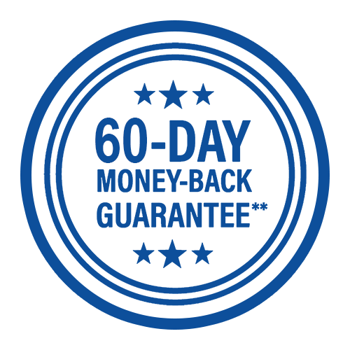 60-Day Money Back Guarantee