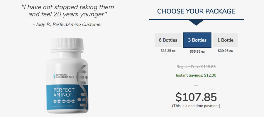 Perfect Amino Cost Perfect Amino Cost